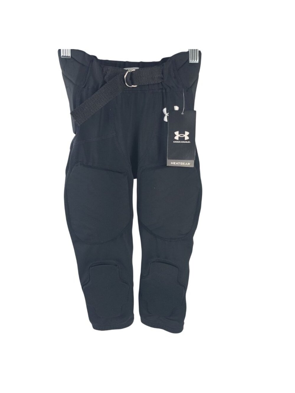 NEW Under Armour HeatGear Youth Football Pants Integrated Pads Black Size Small